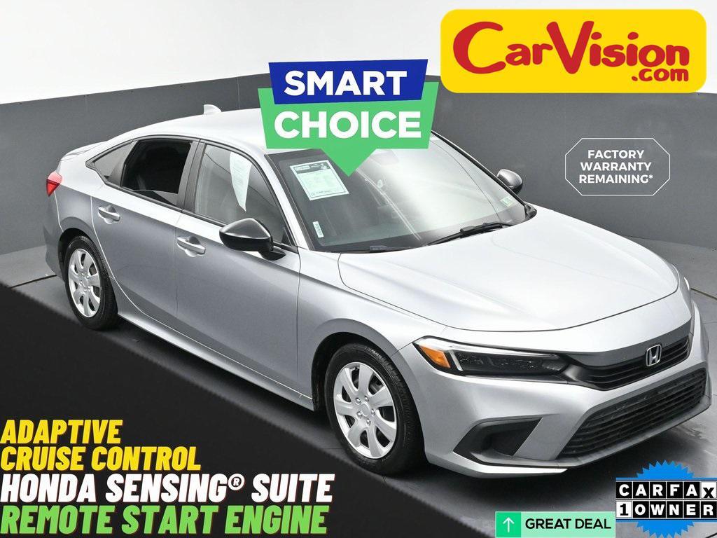 used 2022 Honda Civic car, priced at $19,499