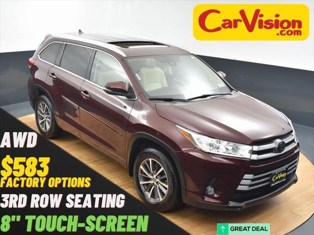 used 2018 Toyota Highlander car, priced at $23,499