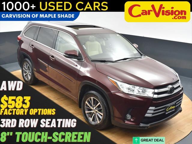 used 2018 Toyota Highlander car, priced at $23,499