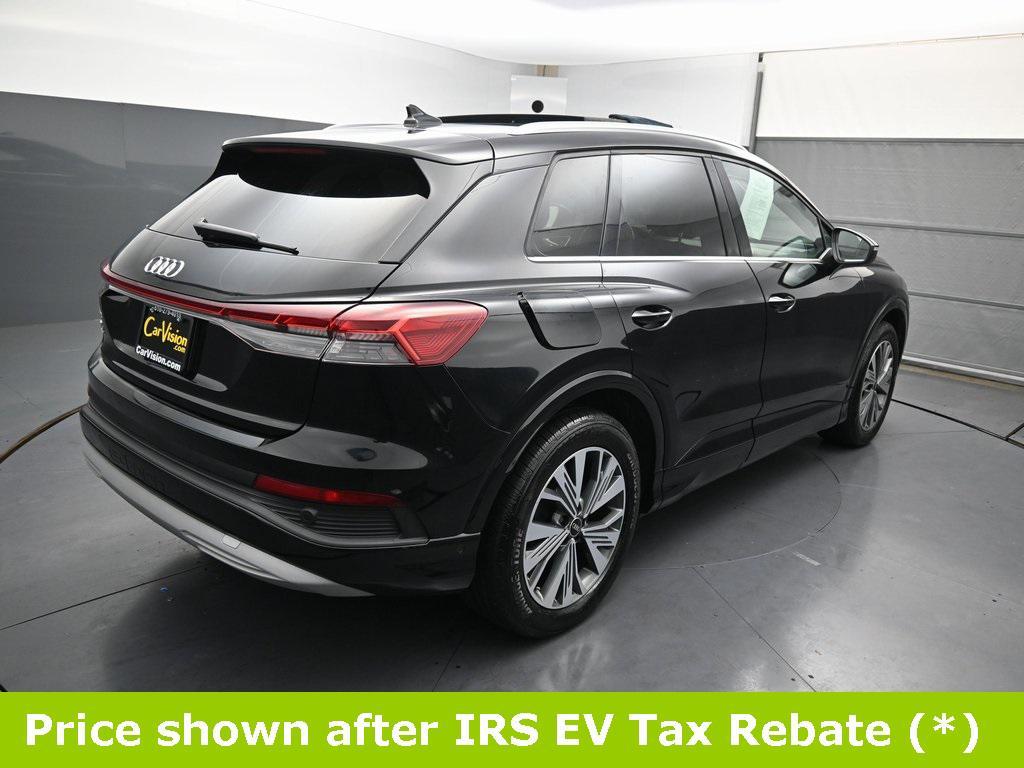 used 2023 Audi Q4 e-tron car, priced at $19,999