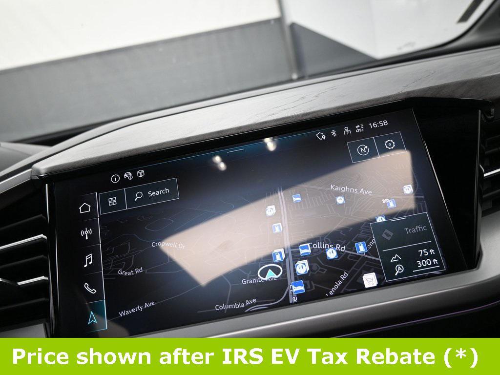 used 2023 Audi Q4 e-tron car, priced at $19,999