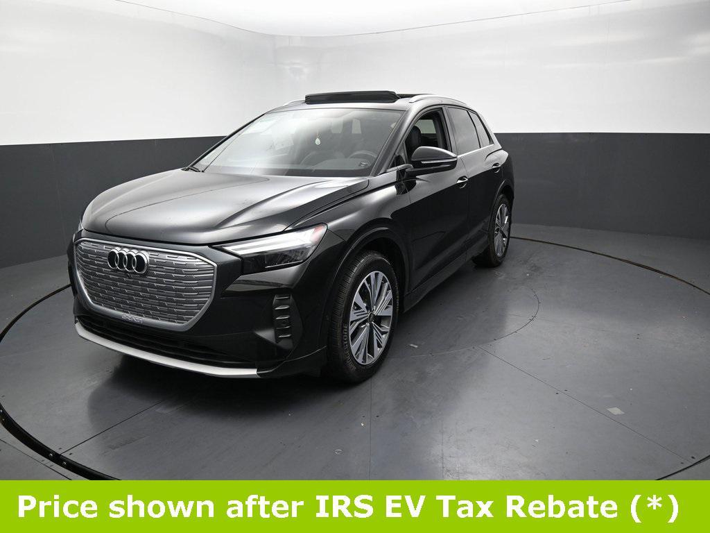 used 2023 Audi Q4 e-tron car, priced at $19,999