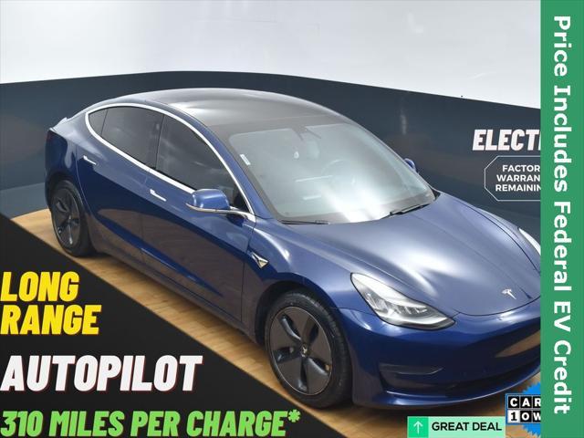 used 2019 Tesla Model 3 car, priced at $18,999