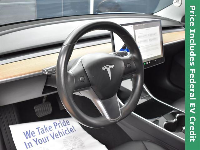 used 2019 Tesla Model 3 car, priced at $18,999