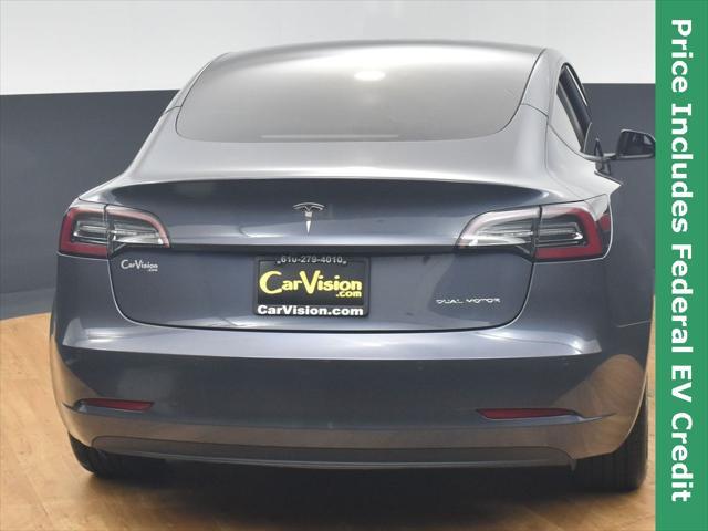 used 2022 Tesla Model 3 car, priced at $18,999