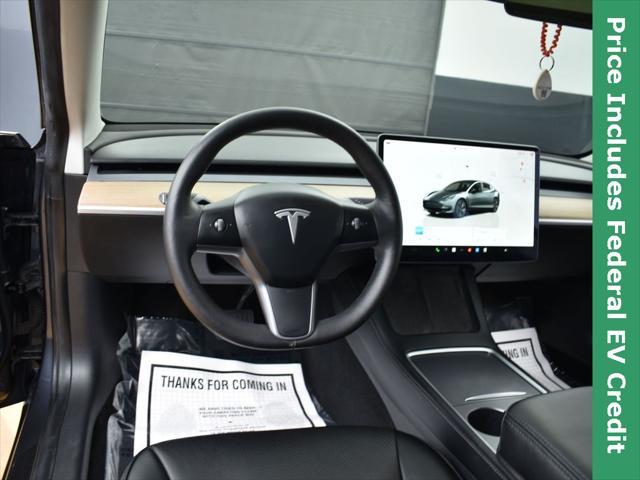 used 2022 Tesla Model 3 car, priced at $18,999