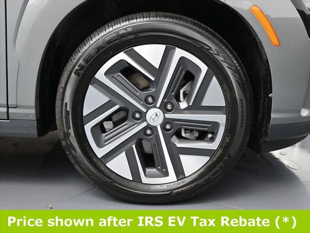 used 2023 Hyundai Kona EV car, priced at $17,999