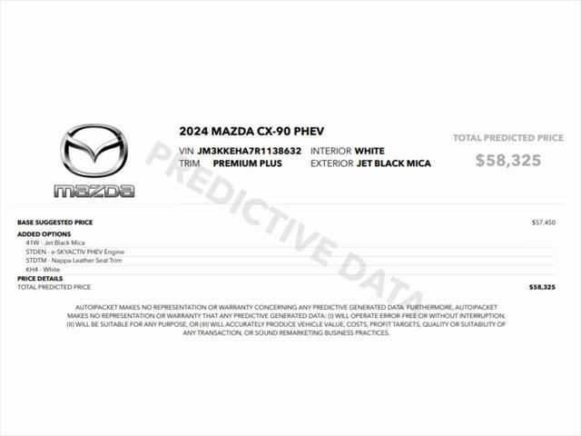used 2024 Mazda CX-90 PHEV car, priced at $23,999