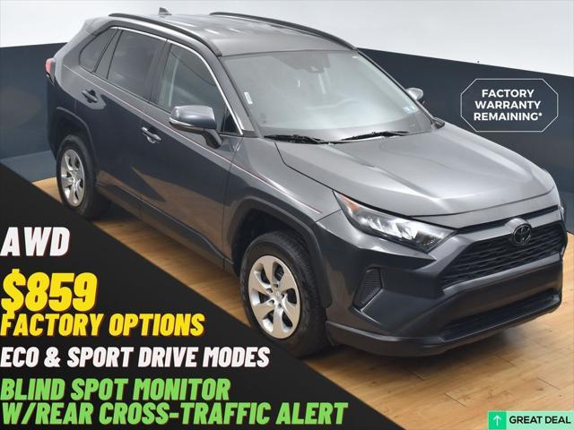 used 2021 Toyota RAV4 car, priced at $25,499