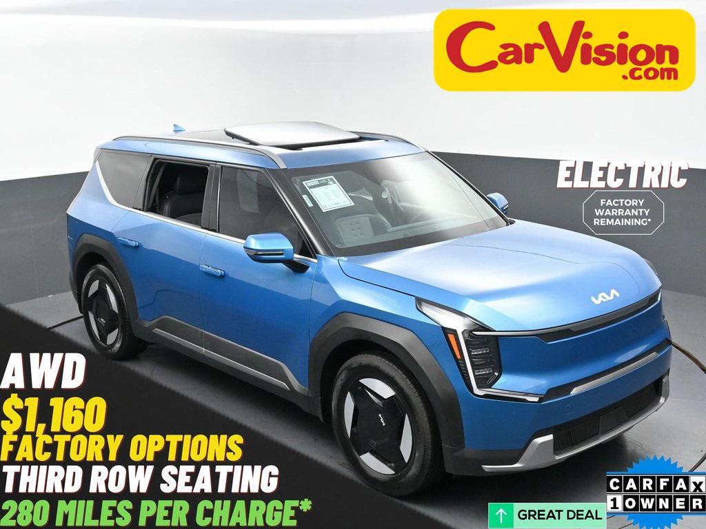 used 2024 Kia EV9 car, priced at $39,999