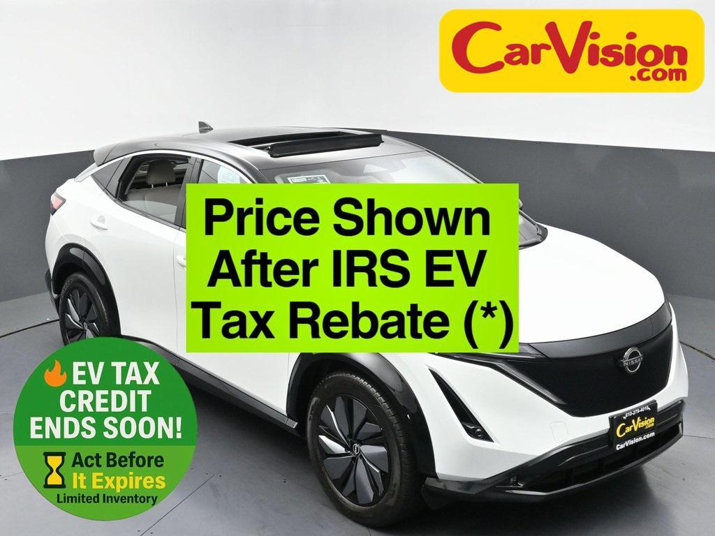 used 2023 Nissan ARIYA car, priced at $18,999