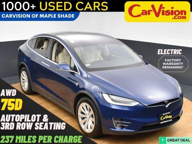 used 2017 Tesla Model X car, priced at $27,999