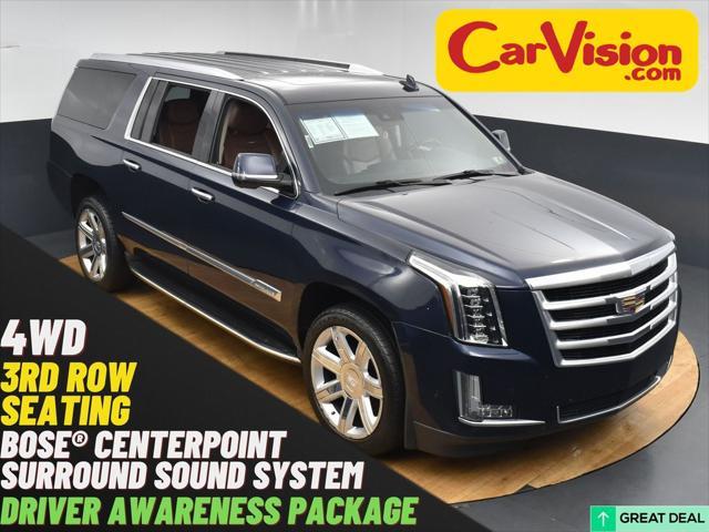 used 2018 Cadillac Escalade ESV car, priced at $30,499