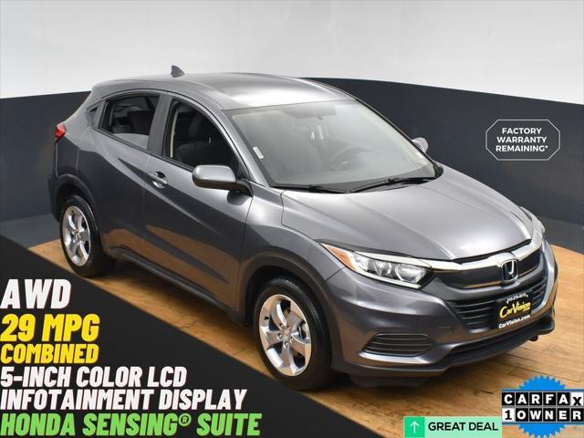 used 2022 Honda HR-V car, priced at $18,999