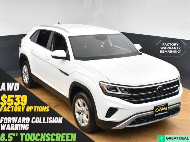 used 2021 Volkswagen Atlas Cross Sport car, priced at $21,999