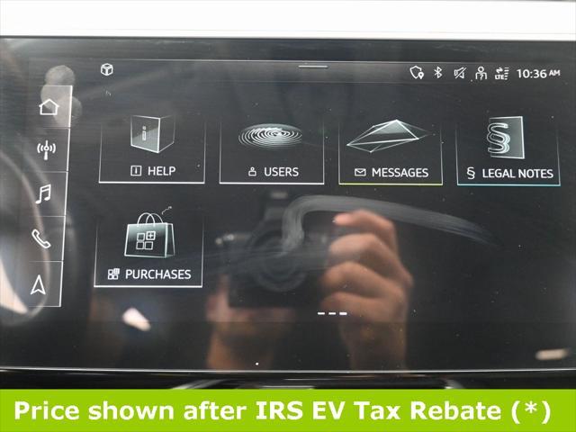 used 2021 Audi e-tron car, priced at $18,999
