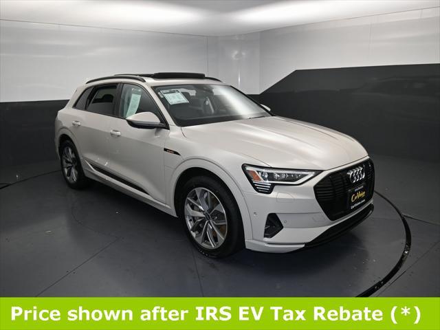 used 2021 Audi e-tron car, priced at $18,999