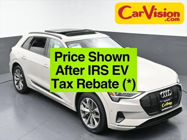 used 2021 Audi e-tron car, priced at $18,999