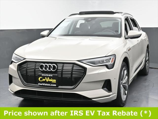 used 2021 Audi e-tron car, priced at $18,999