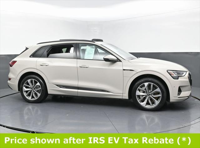 used 2021 Audi e-tron car, priced at $18,999