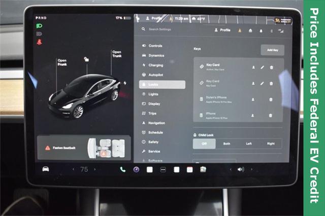 used 2020 Tesla Model 3 car, priced at $19,999