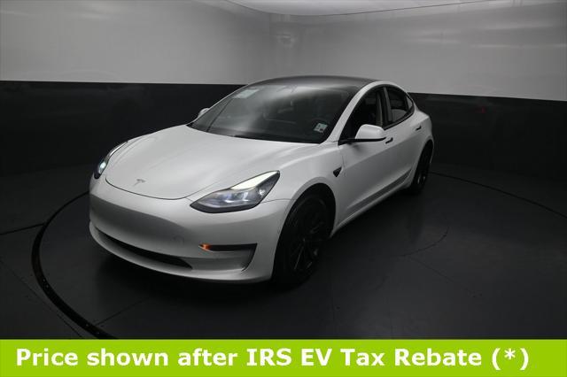 used 2022 Tesla Model 3 car, priced at $13,999