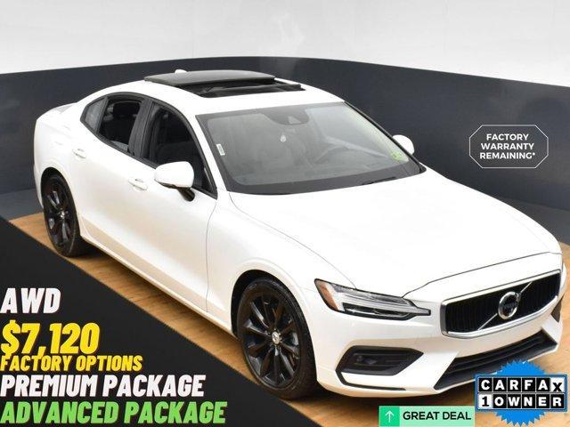 used 2021 Volvo S60 car, priced at $26,499