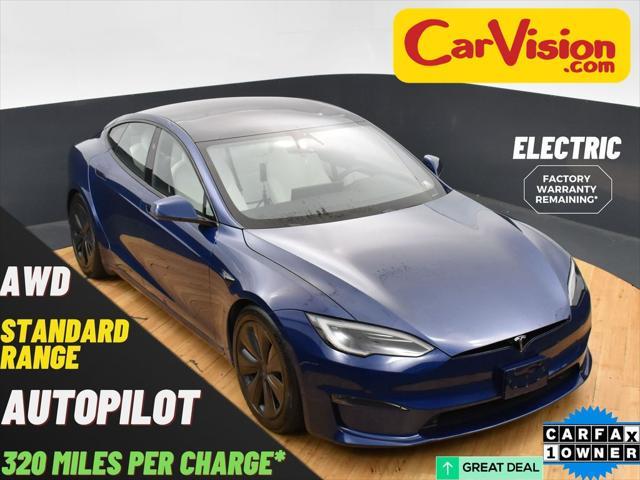 used 2023 Tesla Model S car, priced at $51,499