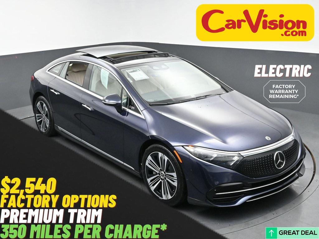 used 2022 Mercedes-Benz EQS 450+ car, priced at $33,999