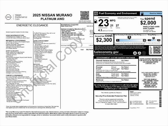 used 2025 Nissan Murano car, priced at $39,999