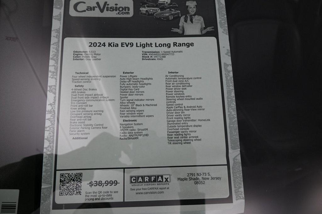 used 2024 Kia EV9 car, priced at $36,999