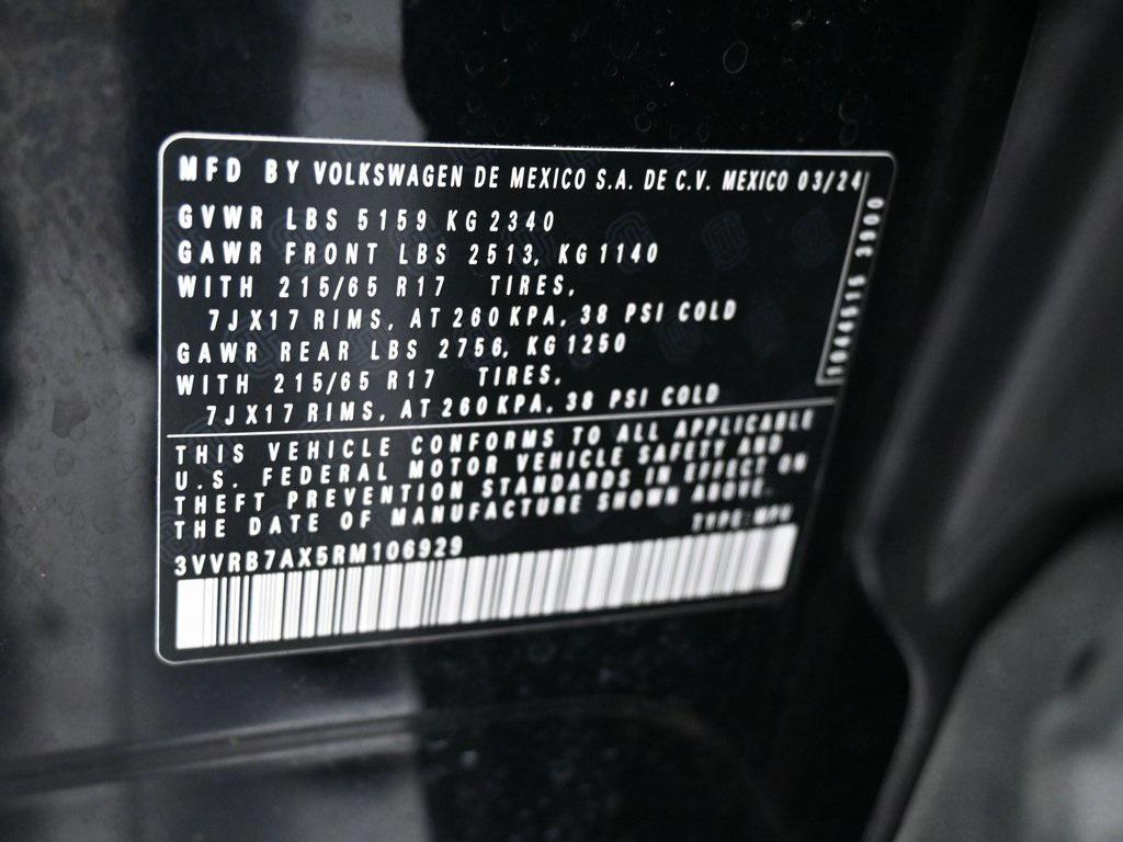 used 2024 Volkswagen Tiguan car, priced at $21,499