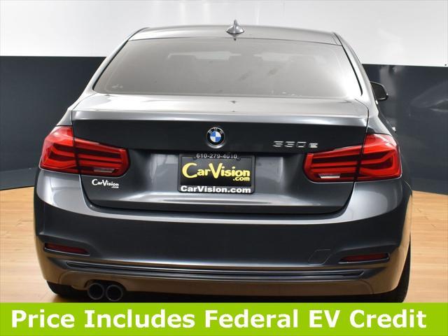 used 2018 BMW 330e car, priced at $16,299