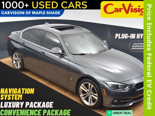 used 2018 BMW 330e car, priced at $16,499