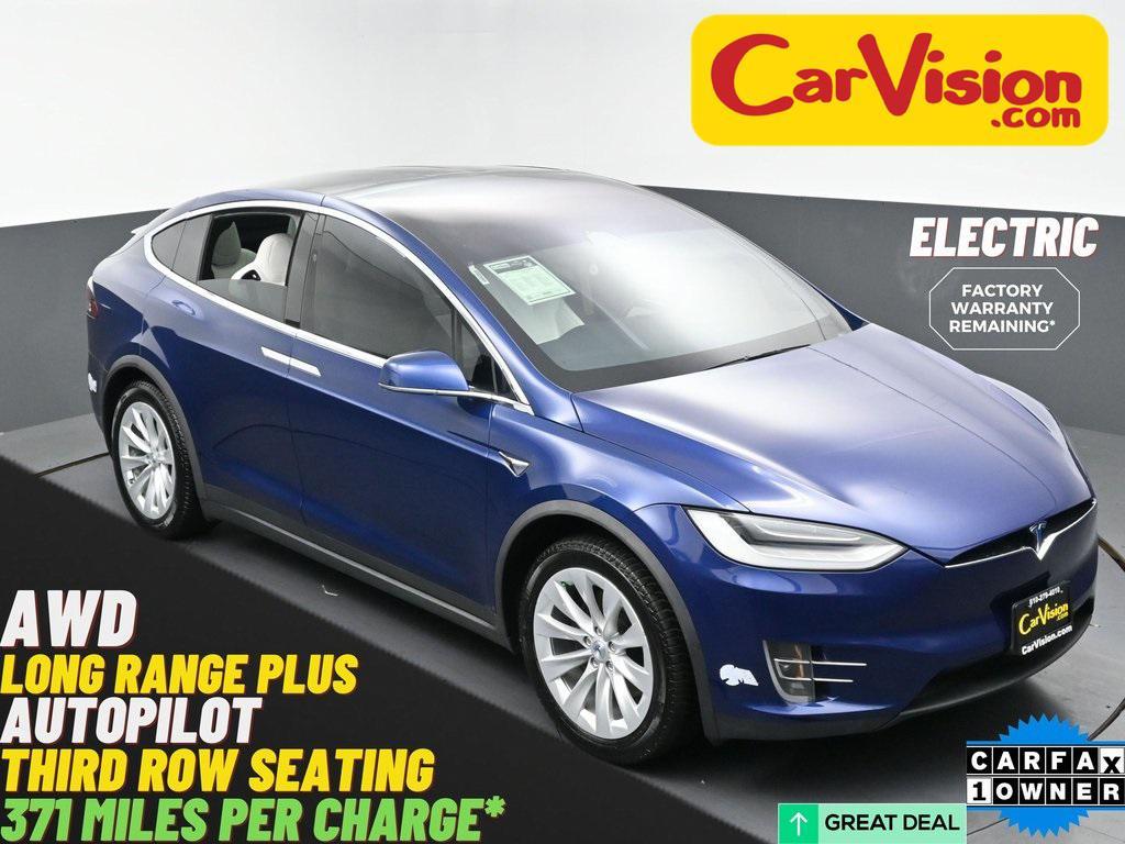 used 2021 Tesla Model X car, priced at $35,999
