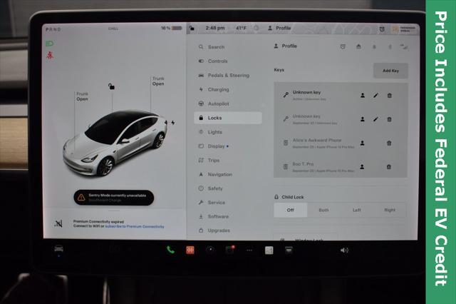 used 2021 Tesla Model 3 car, priced at $19,999