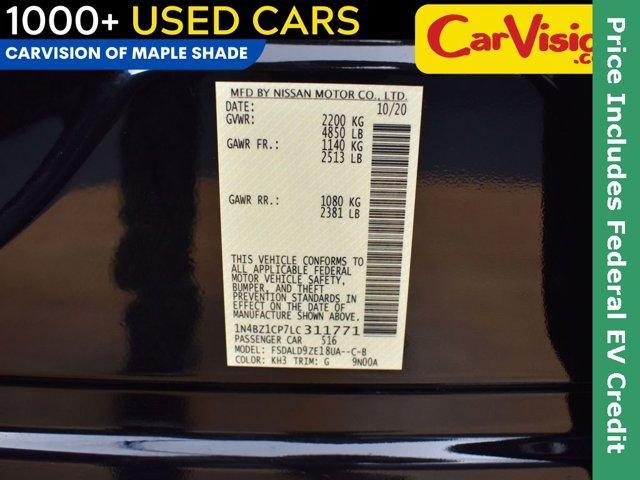 used 2020 Nissan Leaf car, priced at $13,899