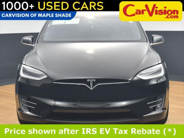 used 2017 Tesla Model X car, priced at $18,999