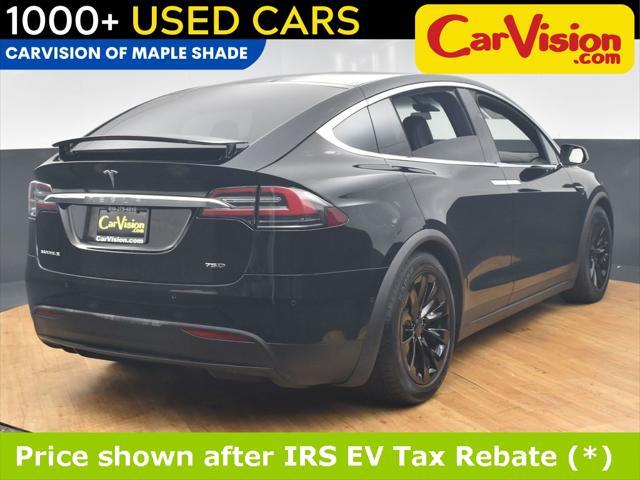 used 2017 Tesla Model X car, priced at $18,999