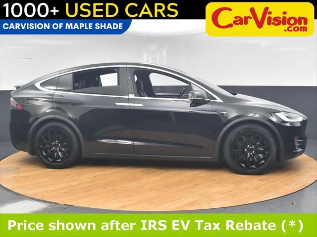 used 2017 Tesla Model X car, priced at $18,999