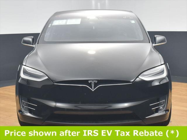 used 2017 Tesla Model X car, priced at $18,499