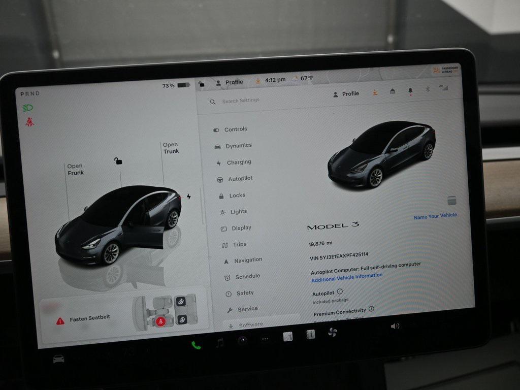 used 2023 Tesla Model 3 car, priced at $23,999