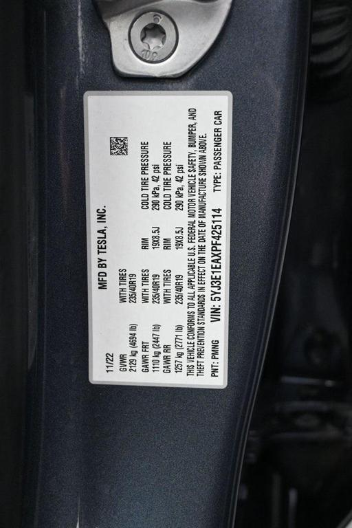 used 2023 Tesla Model 3 car, priced at $23,999