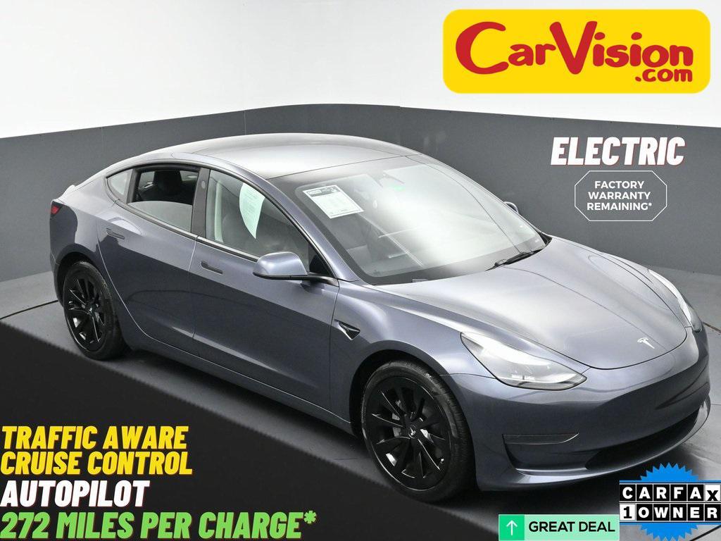 used 2023 Tesla Model 3 car, priced at $23,999
