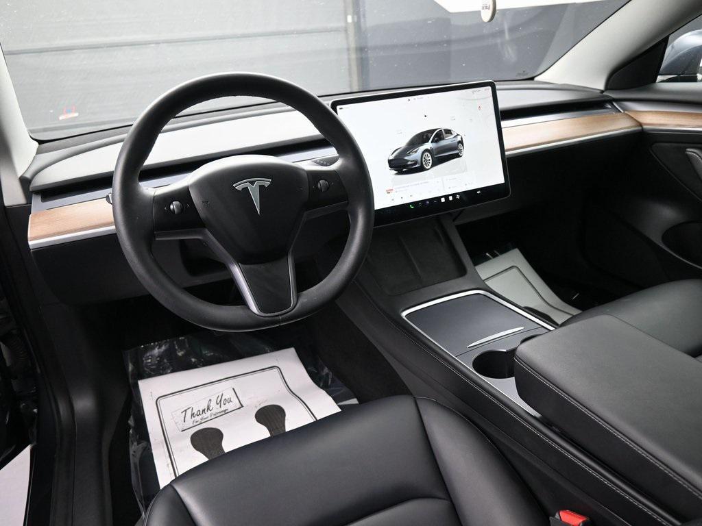 used 2023 Tesla Model 3 car, priced at $23,999