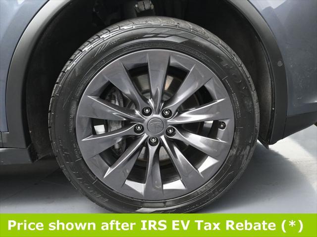 used 2017 Tesla Model X car, priced at $19,999