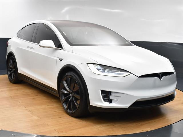 used 2018 Tesla Model X car, priced at $27,999