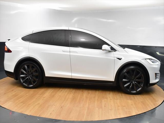 used 2018 Tesla Model X car, priced at $27,999