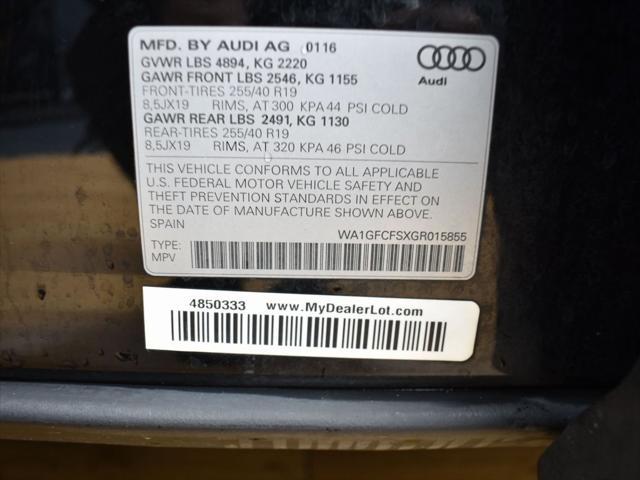 used 2016 Audi Q3 car, priced at $13,999