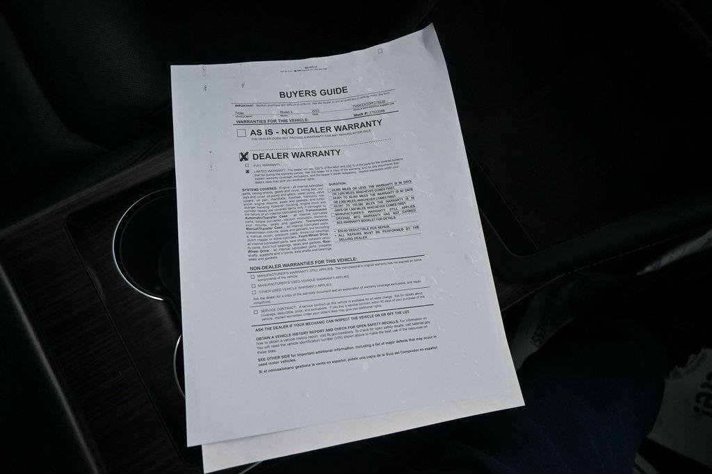 used 2023 Tesla Model X car, priced at $46,999